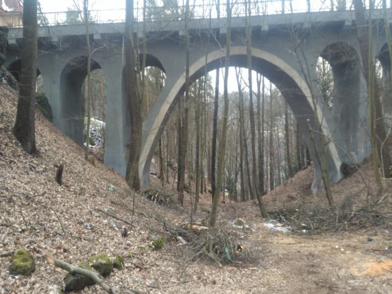 Děčín, Škrabky – rekonstrukce obloukového mostu DC-008